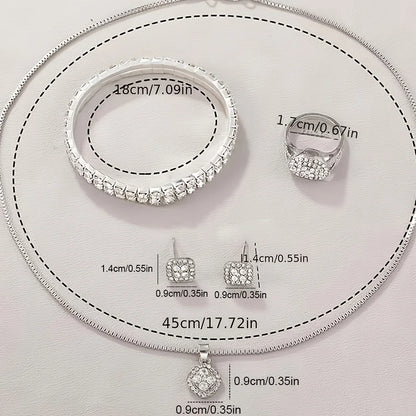 Ensemble Montre Quartz Luxe et Bijoux - GA