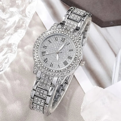 Ensemble Montre Quartz Luxe et Bijoux - GA